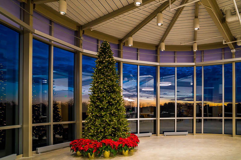 Apex Construction St Andrews Church Jonathan David Sabin Infinity Photographic internal Christmas tree