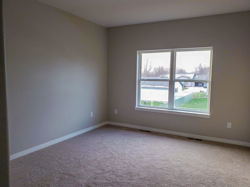 Apex Construction Iowa City IA New Home 110 Cherry Lane Riverside Iowa bedroom
