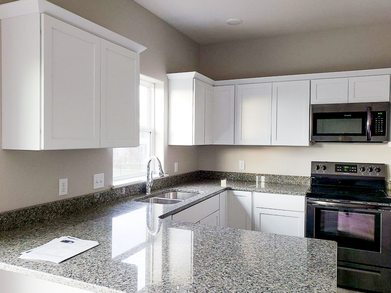 Apex Construction Iowa City IA New Home 110 Cherry Lane Riverside Iowa kitchen