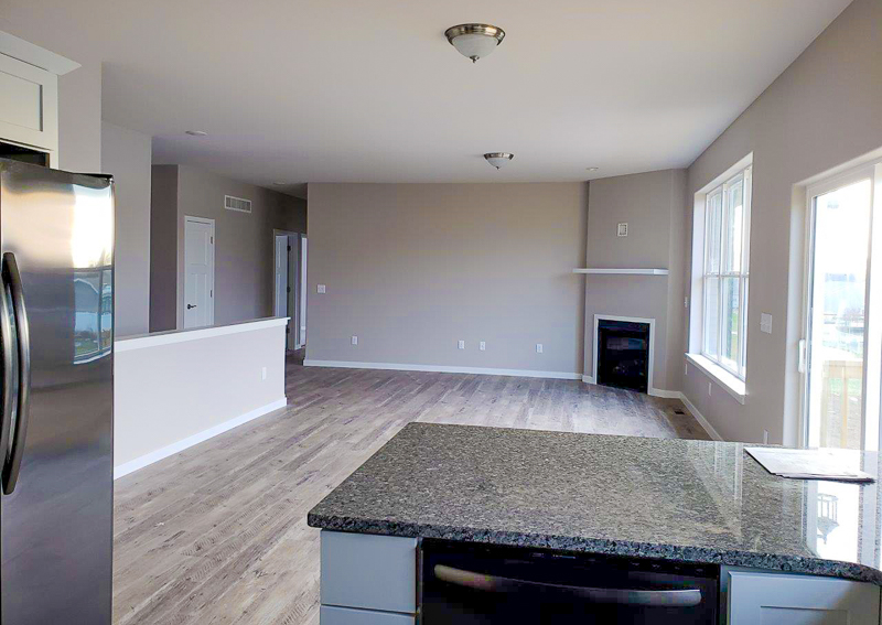 Apex Construction Iowa City IA New Home 110 Cherry Lane Riverside Iowa kitchen